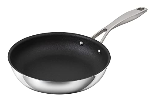 KUHN RIKON Peak Oven-Safe Non-Stick Induction Frying Pan, 8 inch/20 cm, Silver