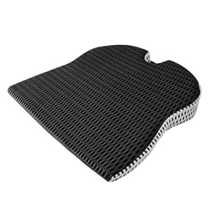 baubuy cojín de asiento comfort wheelchair seat cushion wheelchair and scooter accessories ergonomic designed non slip washable adults seniors for pressure relief