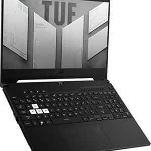 ASUS 2022 Newest TUF Gaming Laptop, 15.6 inch FHD Display, Intel Core i7-12650H 10 Core, NVIDIA GeForce RTX 3070, 16GB DDR5 RAM, 1TB SSD, 144Hz Refresh Rate, Windows 11 Home, Bundle with JAWFOAL