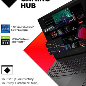 HP 2022 OMEN O17 17.3" 165Hz Gaming Laptop, Intel Core i7-12700H, 16GB RAM, 1TB PCIe SSD, Backlit Keyboard, NVIDIA GeForce RTX 3070Ti 8GB, HD Webcam, Win 11 Pro, Black, w/ 32GB USB Business Card