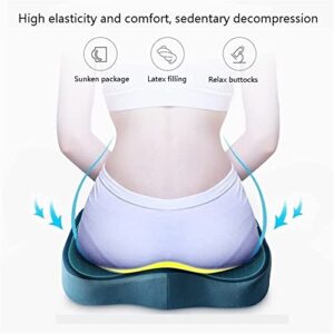 BUZZNN Memory Foam Seat Cushion for Office Chairs - Ergonomic Chair Cushion for Car Seat - Comfort Computer Chair Cushion - Sciatica Pillow for Sitting