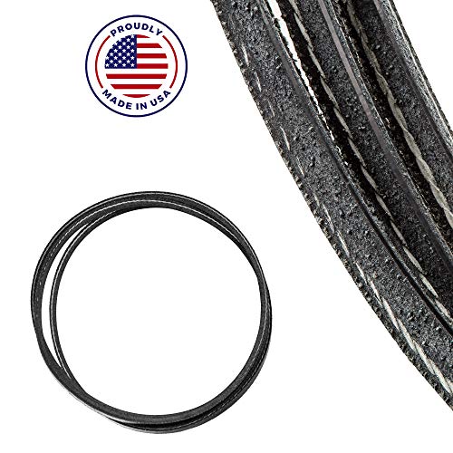 Band Saw Drive Belt Fits - Rikon 10-326 Band Saw - High Strength Rubber Belt - Replacement Drive Belt - Made in the USA - Motor Ribbed Drive Belt