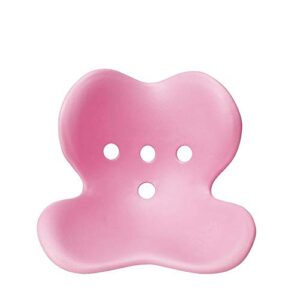 jcnfa child sitting posture adjustment chair， correction cushion for class， polypropylene/eva, ergonomic seat cushion, for pressure relief, 2colors (color : pink, size : 19.2917.710.7in)