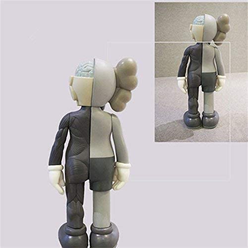 8-Inch Kawed Model Art Action Figure, Collectible Ornaments Model Toy Easter/Christmas/Birthday for Party, Gift Home Decoration (Grey)