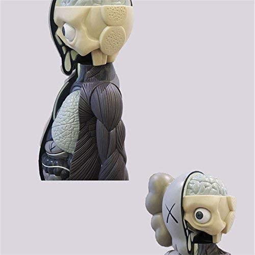 8-Inch Kawed Model Art Action Figure, Collectible Ornaments Model Toy Easter/Christmas/Birthday for Party, Gift Home Decoration (Grey)