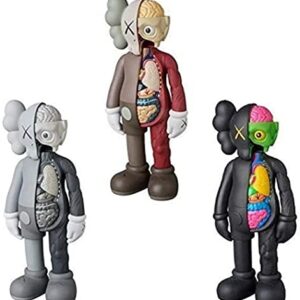 8-Inch Kawed Model Art Action Figure, Collectible Ornaments Model Toy Easter/Christmas/Birthday for Party, Gift Home Decoration (Grey)