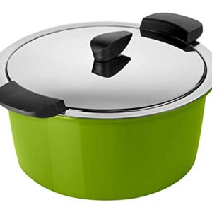 KUHN RIKON Hotpan Serving Casserole Pot, 3 Litre/22 cm, Green