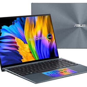 ASUS ZenBook 14X OLED UX5400 14" QHD+ Touchscreen (Intel 12-Core i7-1260P, 16GB RAM, 1TB SSD, RTX 2050) Business Laptop, Innovative ScreenPad, Backlit, FP, Thunderbolt 4, IST HDMI, Win 11 Pro - 2023