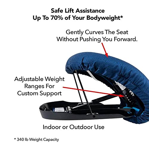 ECHBH Portable Lift and Sofa Stand Assist, for Chair Seat Assist Lifting Cushion 6 Stage Adjustment Sofa Stand Assist Aid Up to 300Lbs Uplift Premium Seat