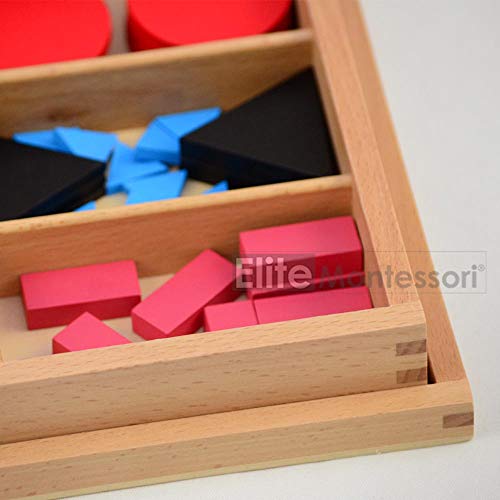 Elite Montessori Basic Wooden Grammar Symbols with Box