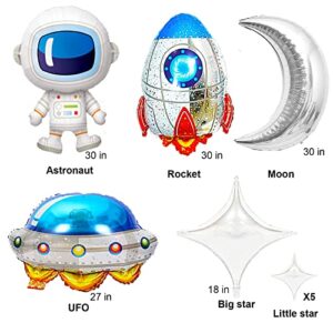 Lyland Outer Space Balloons Garland kit Space Birthday Decorations Party Supplies for Boy Galaxy Space Theme Party Decorations Arch Kit for Kids Birthday Babyshower Universe Rocket Astronaut Set