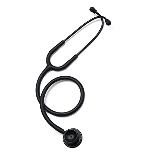 Paramed Stethoscope - Classic Dual Head - for Doctors, Nurses, Med Students, Professional Pediatric, Medical, Cardiology, Home Use - Extra Diaphragm, 4 Eartips, Accessory Case, Name Tag - 29.5 inch