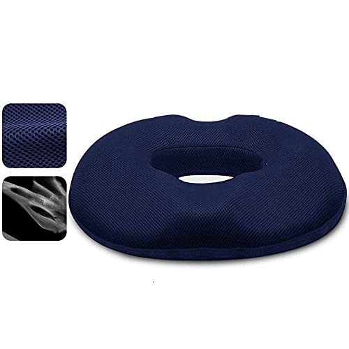 Odekai Seat Cushion for Office Chair, Ergonomic Memory Foam Coccyx Cushion,Hemorrhoid Tailbone Cushion with Washable Cover, for Home Office Chair Pad, Car Seat