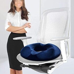 Odekai Seat Cushion for Office Chair, Ergonomic Memory Foam Coccyx Cushion,Hemorrhoid Tailbone Cushion with Washable Cover, for Home Office Chair Pad, Car Seat