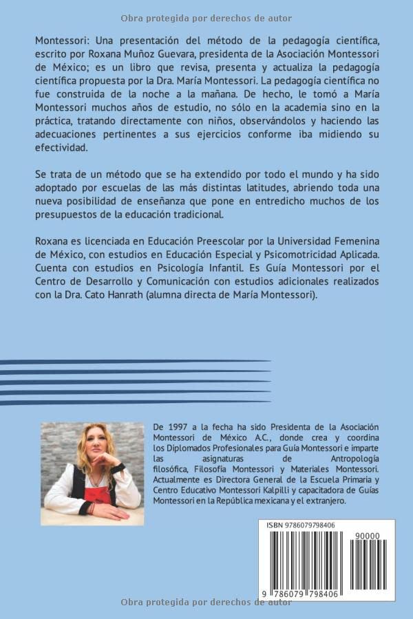 MONTESSORI: UNA PRESENTACIÓN DEL MÉTODO DE LA PEDAGOGÍA CIENTÍFICA (Ammac) (Spanish Edition)