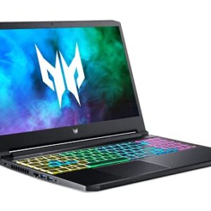 Acer Predator Triton 300 PT315-53-7691 Gaming Laptop | Intel i7-11800H | NVIDIA GeForce RTX 3070 Laptop GPU | 15.6" QHD 165Hz 3ms IPS Display | 16GB DDR4 | 1TB SSD | Killer WiFi 6 | RGB Keyboard