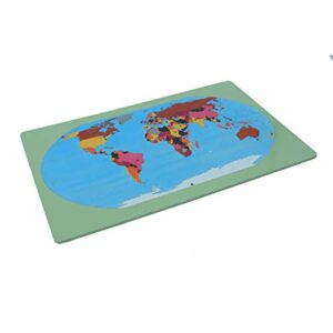 Flags of The World-Montessori Materials Geography Educational Tools Preschool Early at-Home Learning Toys