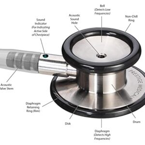 Prestige Medical Clinical 1 Stethoscope, Aqua Sea