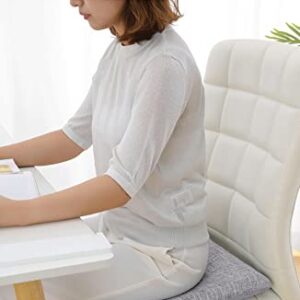 HUKSXZ Orthopedic Seat Cushion Office Chair, Memory Foam Seat Cushion Seat Support Car Seat Cushions Ergonomic for Car Seat Office Chair Ergonomic Seat Cushion Seating Comfort