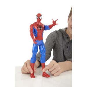 Hasbro Marvel Ultimate Spider-man Titan Hero Series Spider-man Figure, 12-Inch