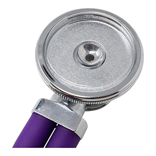 Lumiscope Professional Blood Pressure Kit - Stethoscope, Manual BP Cuff, Sphygmomanometer - Grape