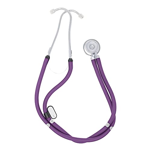 Lumiscope Professional Blood Pressure Kit - Stethoscope, Manual BP Cuff, Sphygmomanometer - Grape