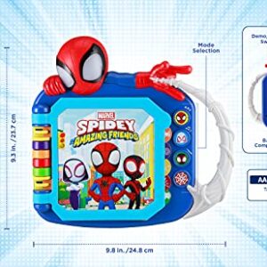 eKids Spidey and His Amazing Friends Book, Toddler Toys with Built-in Preschool Learning Games, Educational Toys for Fans of Spiderman Toys and Gifts