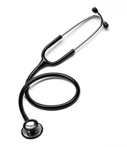 paramed stethoscope - classic dual head cardiology for medical, clinical and home use by paramed - suitable for men women nurse pediatric infant - 22 inch