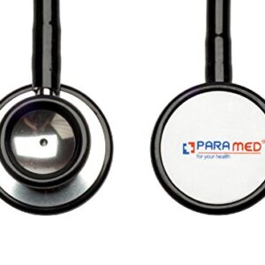 PARAMED Stethoscope - Classic Dual Head Cardiology for Medical, Clinical and Home Use by Paramed - Suitable for Men Women Nurse Pediatric Infant - 22 inch