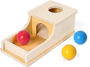 yaani montessori object permanence box, baby toys 6 to 12 months, montessori toys for 1 year old, baby & toddler toys, 6 month old baby toys, baby boy toys, baby girl toys