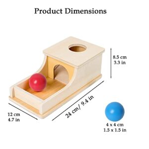 Yaani Montessori Object Permanence Box, Baby Toys 6 to 12 Months, Montessori Toys for 1 Year Old, Baby & Toddler Toys, 6 Month Old Baby Toys, Baby Boy Toys, Baby Girl Toys