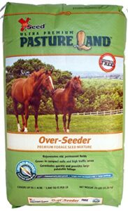 x-seed 440fs0021uct185 land over-seeder pasture forage seed, 25-pound , green
