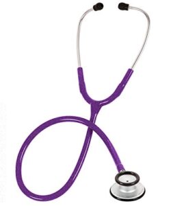 prestige medical clinical lite™ stethoscope, purple sparkles