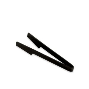 kuhn rikon 6-inch, black small silicone chef's tongs