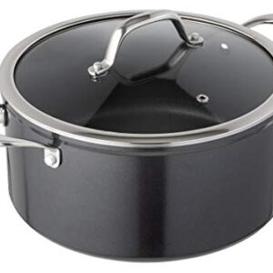 Kuhn Rikon Easy Pro Non-Stick Dutch Oven with Glass Lid, 5 litre/24 cm