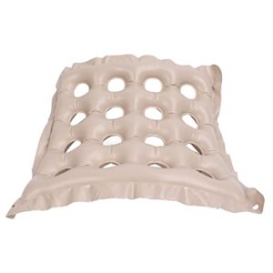 PVC 16 Holes Inflatable Chair Cushion Anti Decubitus Ergonomic Chair Cushion Coccyx Sciatica Chair Pad Ideal, Inflatable Seat Cushion Contoured Support PillowsBedroom Aids & Access