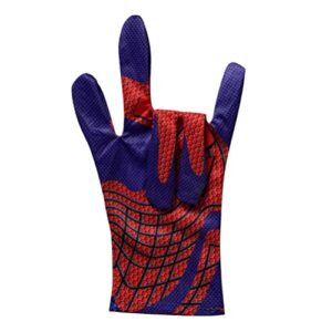 Yuciya Spider-Man Role-Play Toy, Spiderman Gloves Web Shooter for Kids, Superhero Gloves with Wrist Ejection Launcher Cosplay Super Spiderman Costume Props Avengers Wrist Launcher