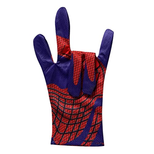 Yuciya Spider-Man Role-Play Toy, Spiderman Gloves Web Shooter for Kids, Superhero Gloves with Wrist Ejection Launcher Cosplay Super Spiderman Costume Props Avengers Wrist Launcher
