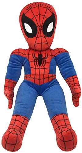 Jay Franco Marvel Super Hero Adventures Toddler Spiderman Plush Stuffed Pillow Buddy - Super Soft Polyester Microfiber, 20 inch (Official Marvel Product)