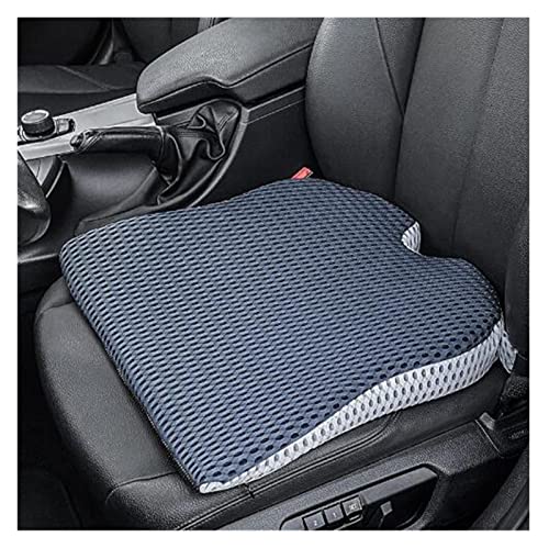 Car Wedge Seat Cushion Compatible with Car Driver Seat Office Chair Wheelchairs Memory Foam Seat Cushion-Orthopedic Support and Pain Relief (Color : G, Specification : 50x43x7.5cm)