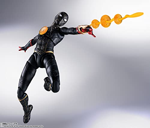 Tamashi Nations - Spider-Man: Now Way Home - Spider-Man (Black & Gold Suit), Bandai Spirits S.H.Figuarts