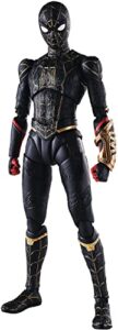 tamashi nations - spider-man: now way home - spider-man (black & gold suit), bandai spirits s.h.figuarts