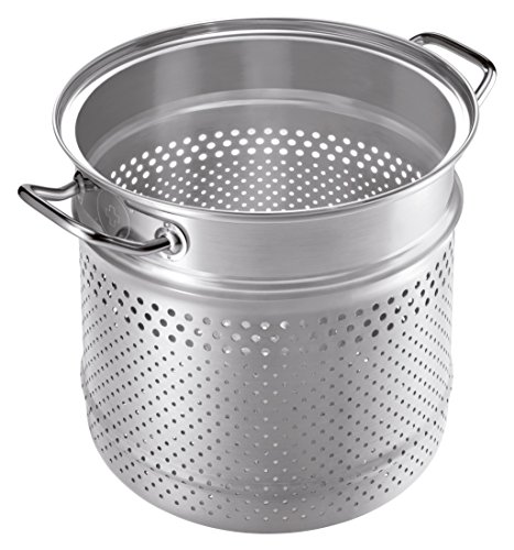 Kuhn Rikon "Montreux" With Insert 6.5 L Pasta Pot, 8.66", Silver