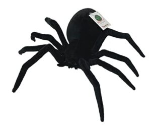 adore 13" scarlet the black widow spider plush stuffed animal toy