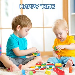 Montessori Toys Magnetic Fishing Toys for Toddler - Kids Wooden Shape Sorting and Stacking Toys - Learning Activities Preschool Educational Montessori Fine Motor Skills Toys Sensory Toys