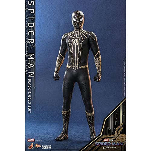 Hot Toys 1:6 Spider-Man Black & Gold Suit - Spider-Man: No Way Home