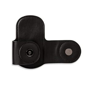 Stethoscope Holder Hip Clip With Upgraded Secure Magnetic Closure - Our Hygienic Stethoscope Clip is Designed to Hold All Brands & Styles - Includes Replacement Stethoscope Ear Tips (Black)