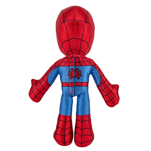 Spidey and His Amazing Friends Marvel’s Web Flash Spidey Plush - 9-Inch Plush with Light Up Signal - Toys Featuring Your Friendly Neighborhood Spideys