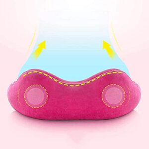 car seat cushion Beautiful Buttocks Cushion Comfort Chair Tailbone Pillow Ventilated Designed for Hip Back Sciatica Pain Relief Ergonomic Pillow Curved Surface Slow Rebound office chair cushion zhuang