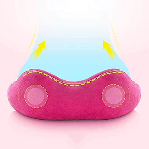 car seat cushion Beautiful Buttocks Cushion Comfort Chair Tailbone Pillow Ventilated Designed for Hip Back Sciatica Pain Relief Ergonomic Pillow Curved Surface Slow Rebound office chair cushion zhuang